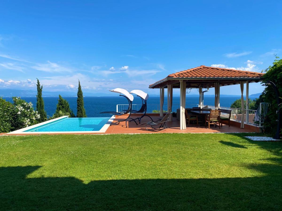 Villa Lovran - 150M To The Beach - Infinity Pool - Incredible Sea View - Fitnessraum Kültér fotó